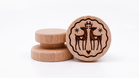 No. 076 XMAS DEERS 4 image 1