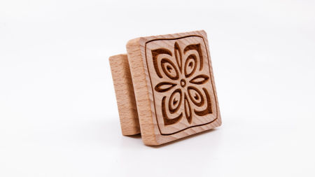 No. S005 FOLK FLOWER image 1