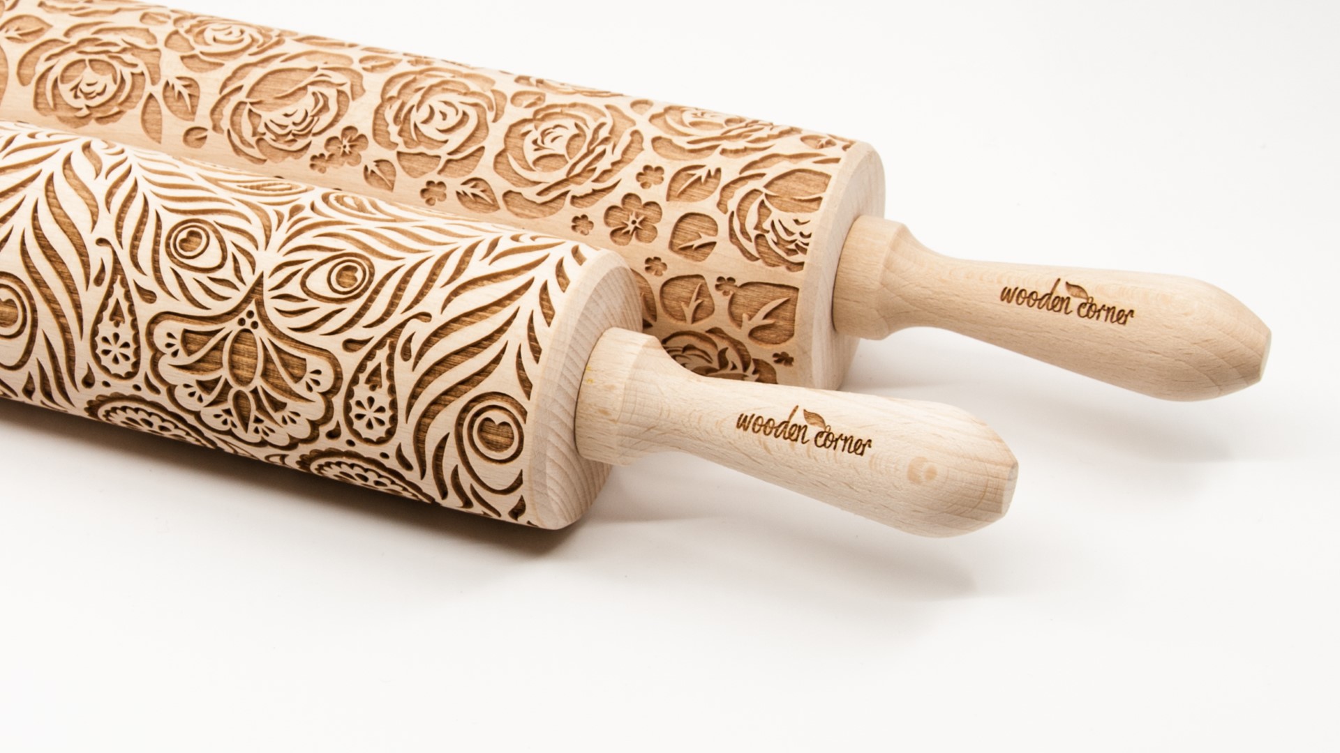 SET OF 2 ANY BIG ROLLING PINS  image 1